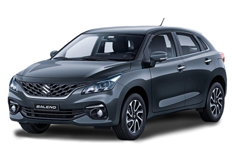 Suzuki Baleno 2023 en arriendo en Puerto Natales, auto compacto, moderno y seguro para recorrer Magallanes y la Patagonia.