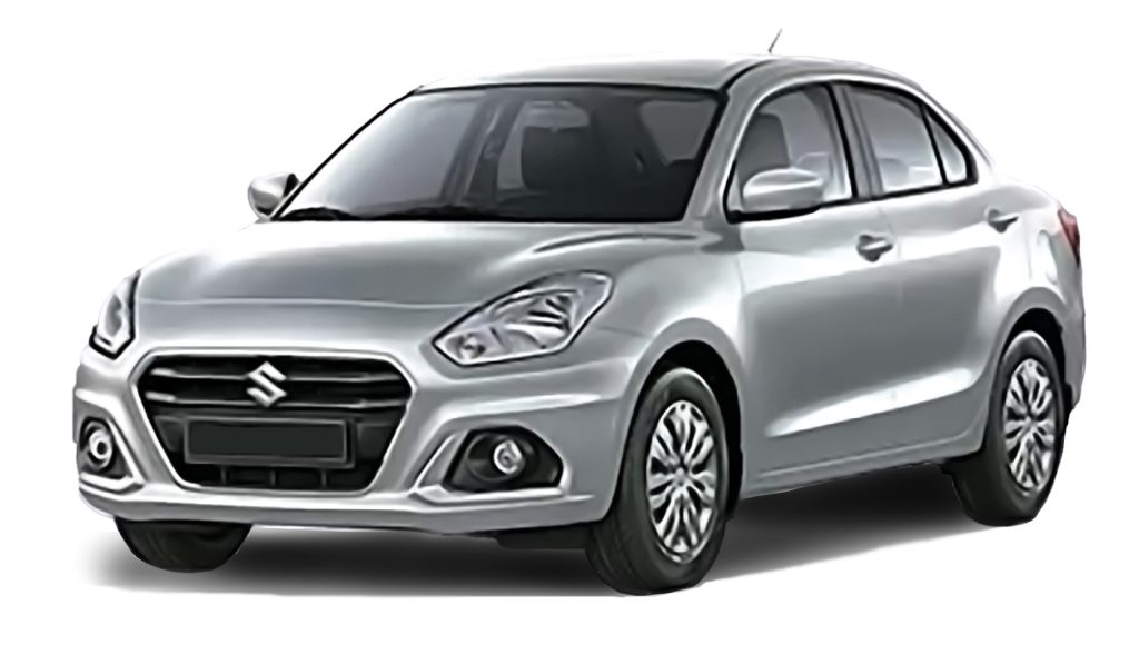 Suzuki Dzire 2025 en arriendo en Puerto Natales, auto compacto, moderno y eficiente para recorrer Magallanes y la Patagonia con comodidad.